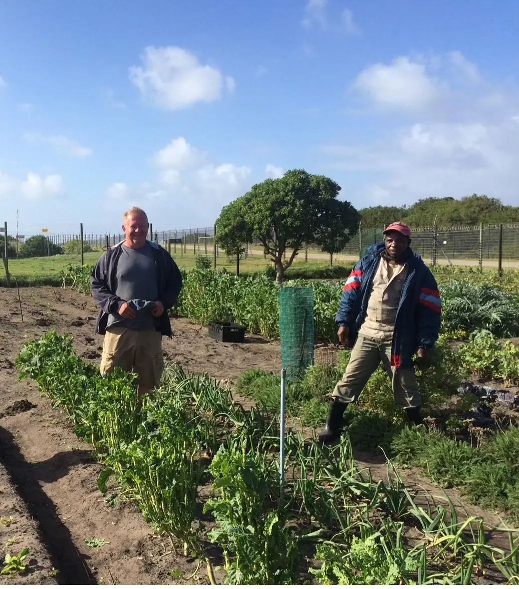 Clint and Tichafa Maredza together at The Farmyard Nursery